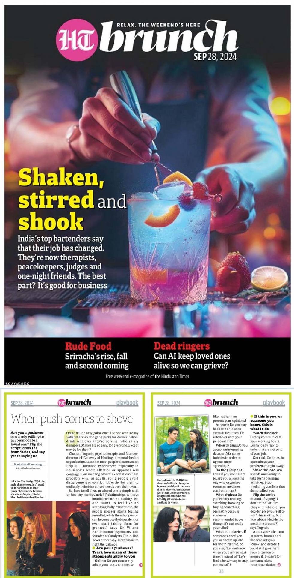 When push comes to shove